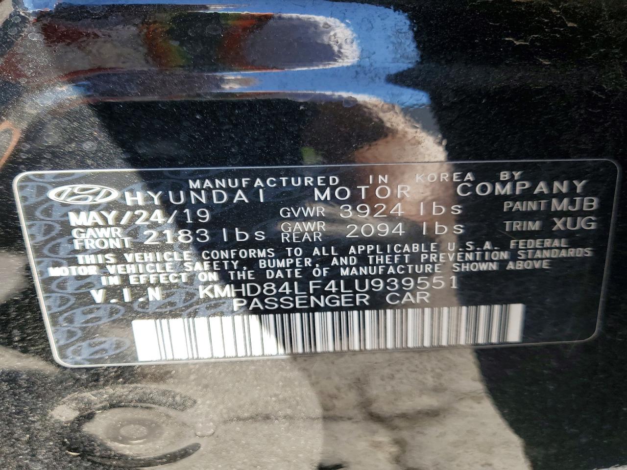 Hyundai ELANTRA Sel