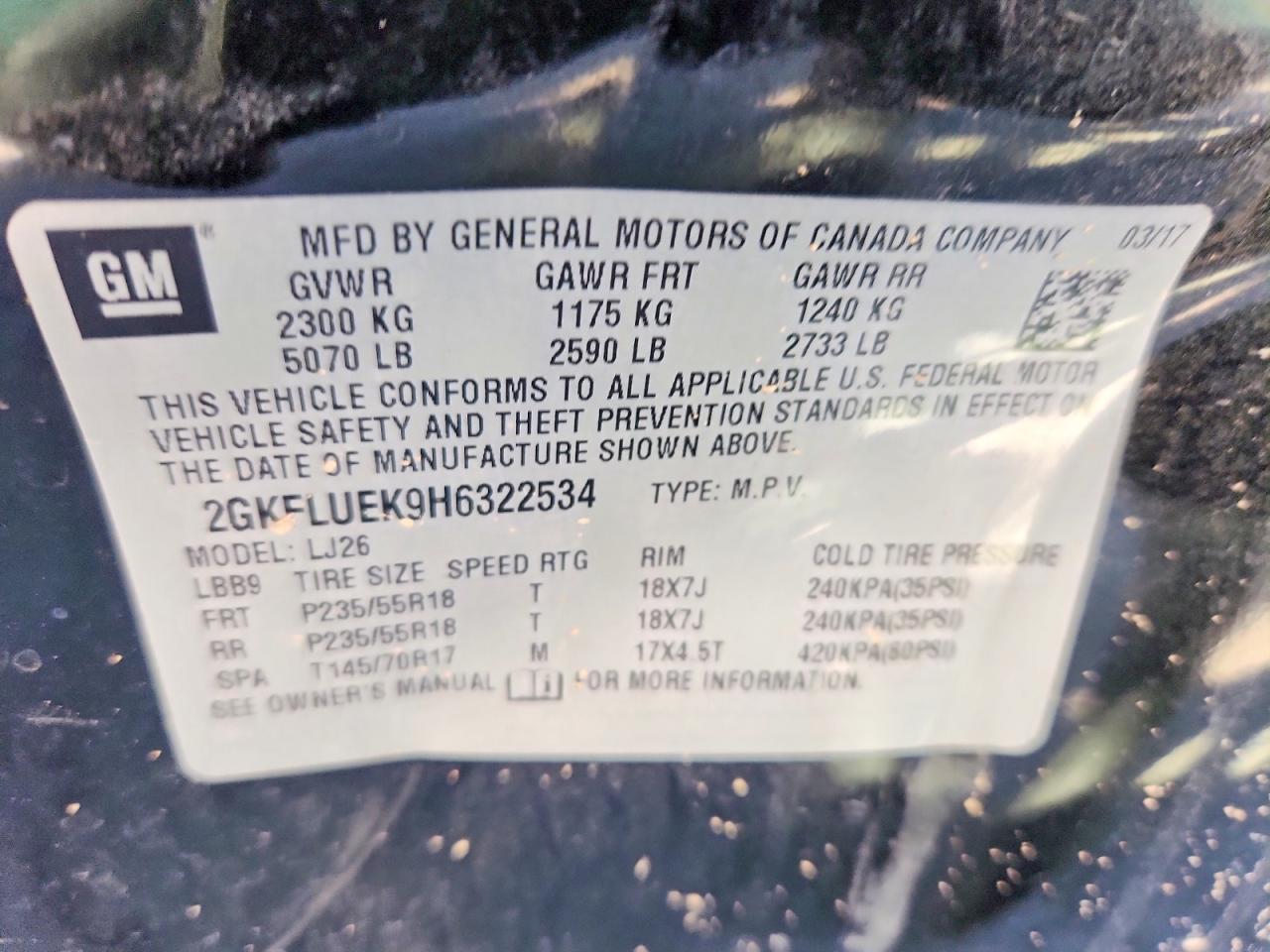 GMC Terrain Slt