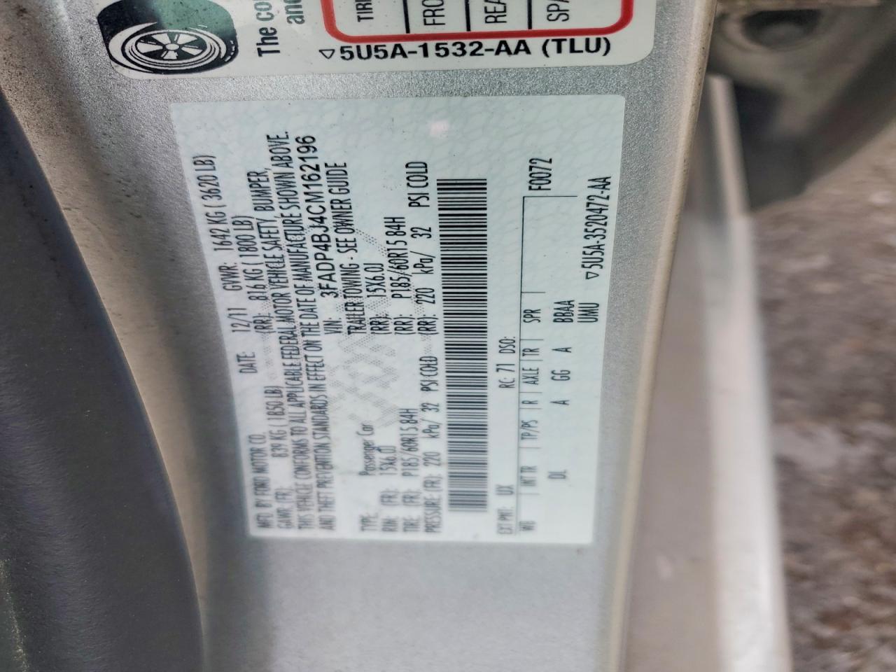 Ford Fiesta Se
