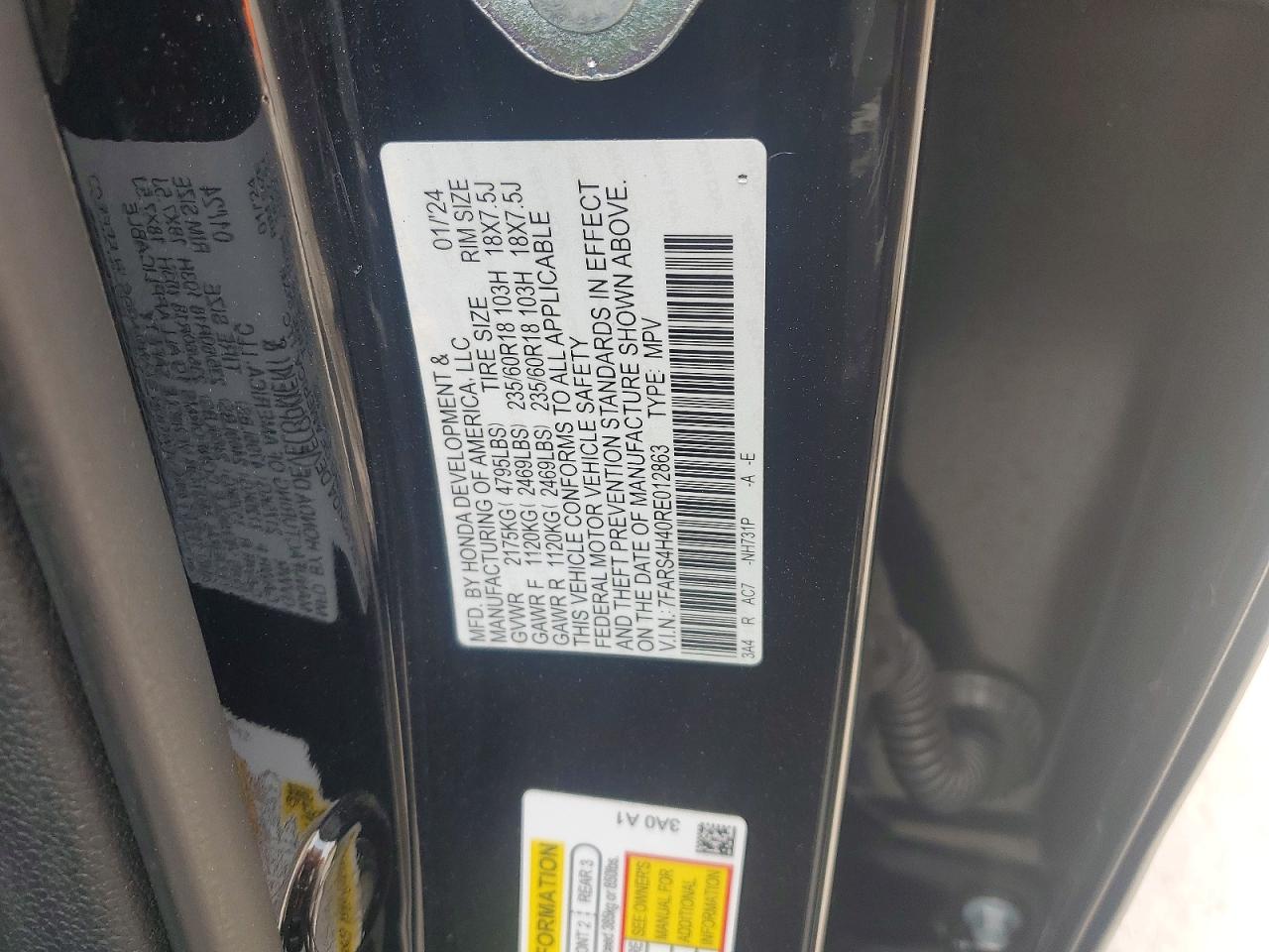 Honda Crv Ex