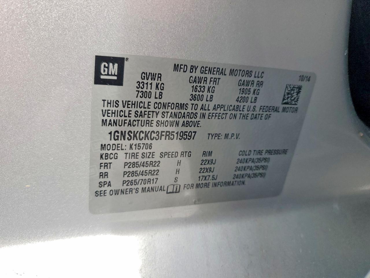 Chevrolet Tahoe K1500 Ltz