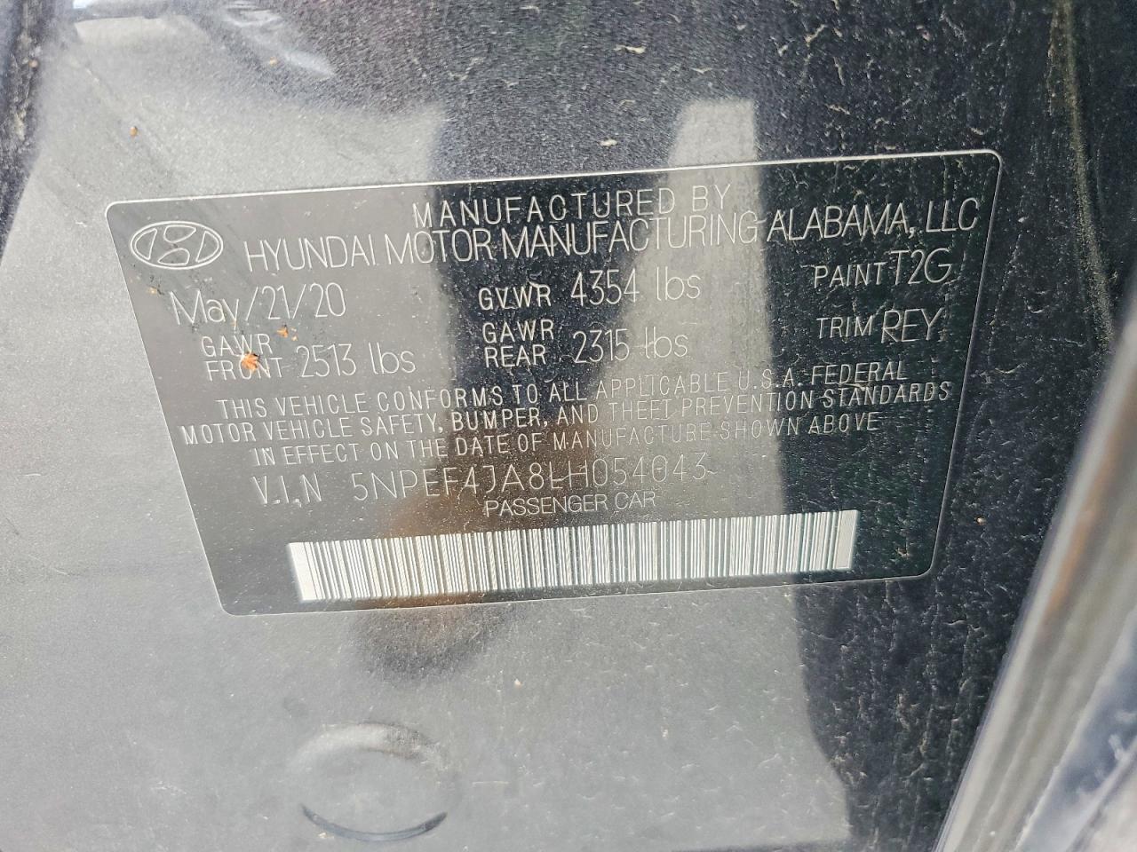 Hyundai SONATA Sel
