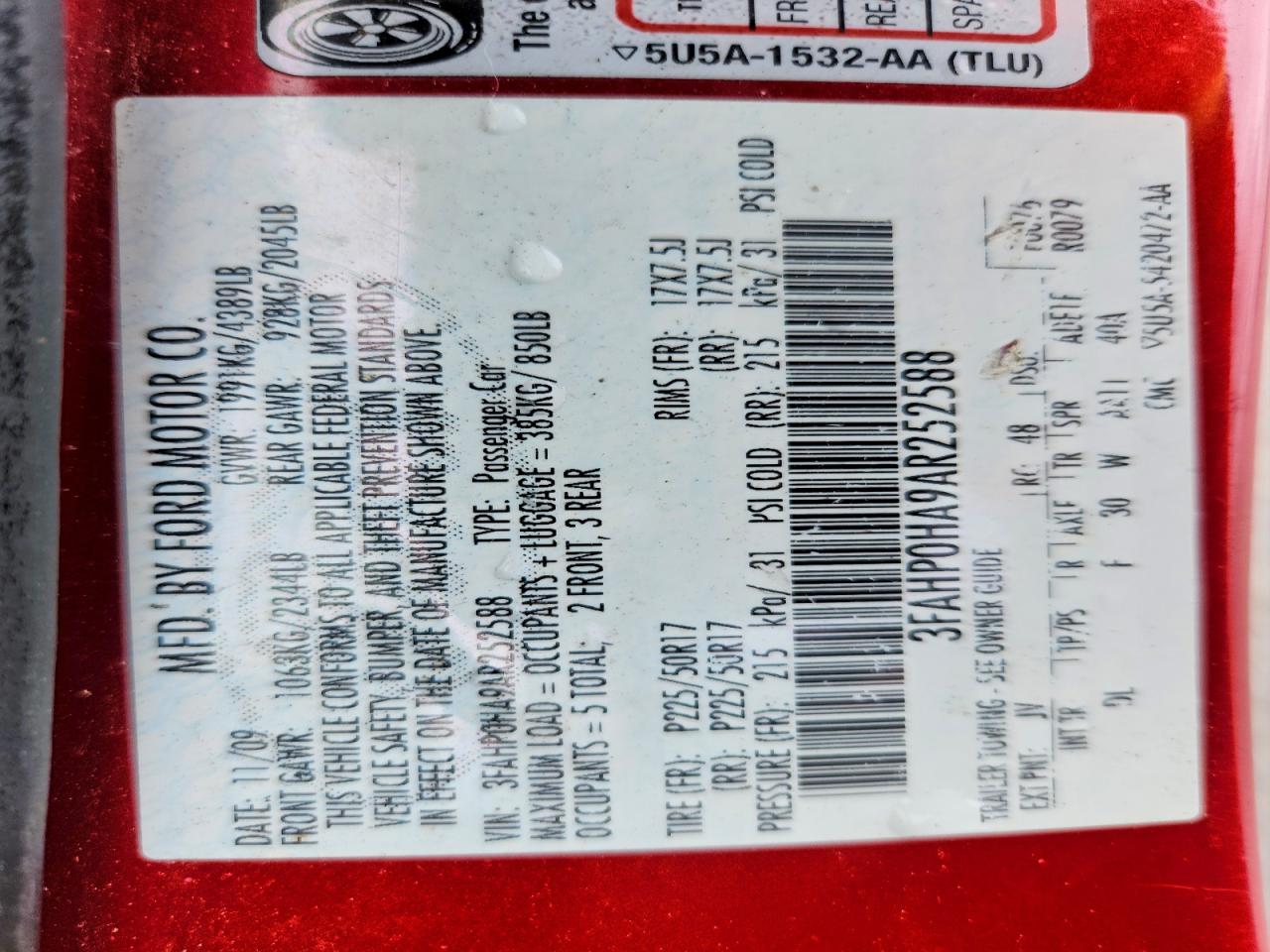 Ford Fusion Se
