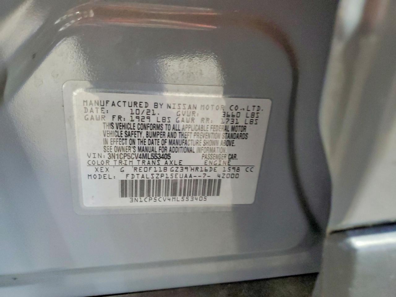 Nissan Kicks Sv