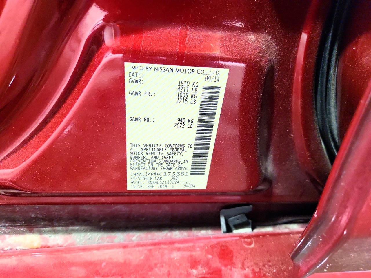 Nissan Altima 2.5 S