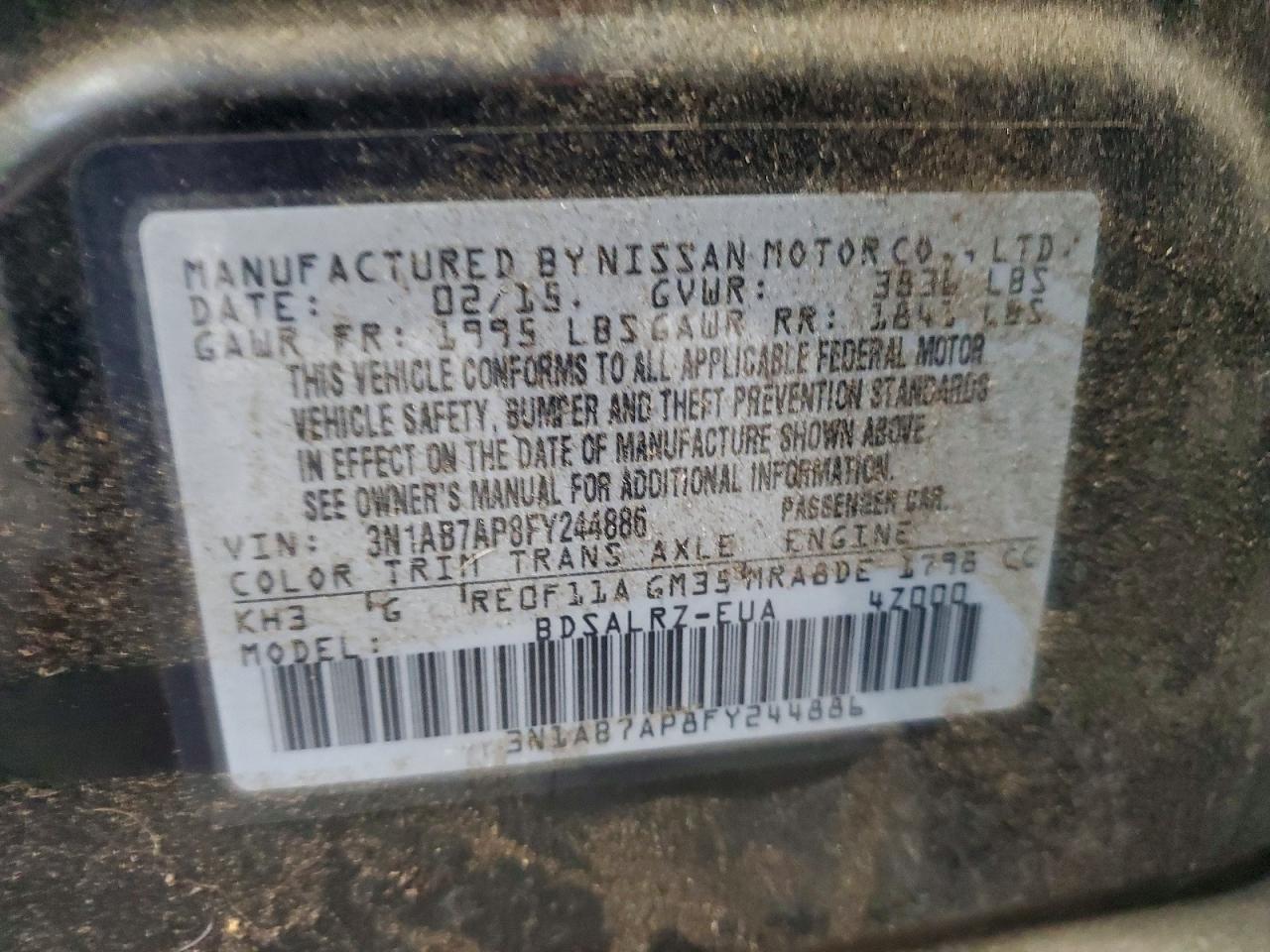 Nissan Sentra Sr