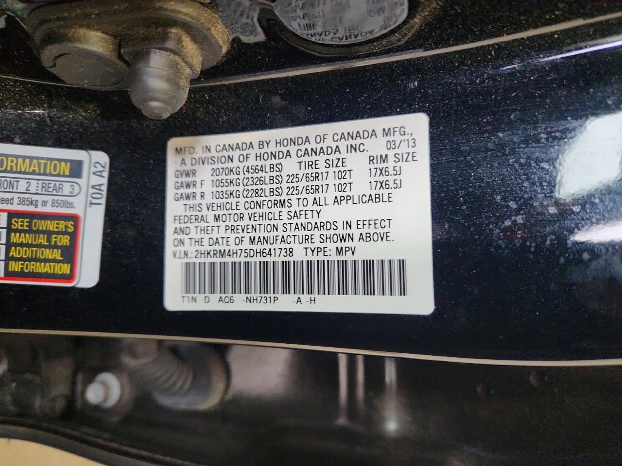 Honda Crv Exl