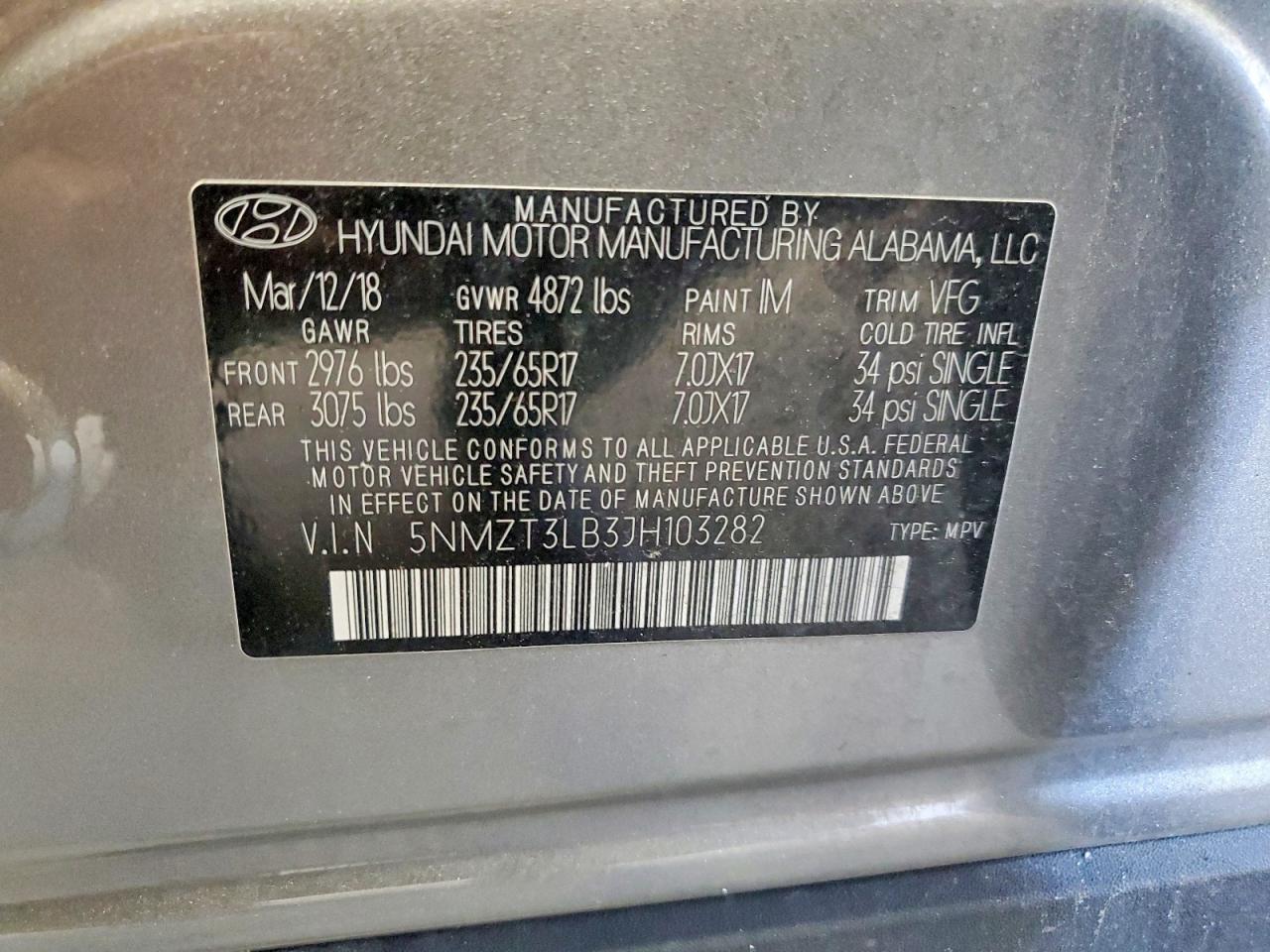 Hyundai SANTA FE 2.4l