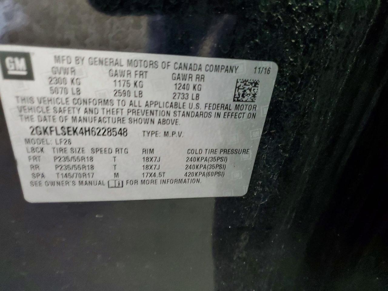 GMC Terrain Sle