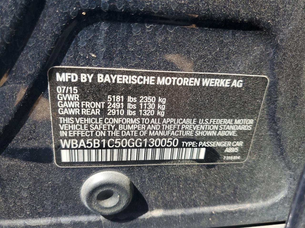 BMW 5 Series I