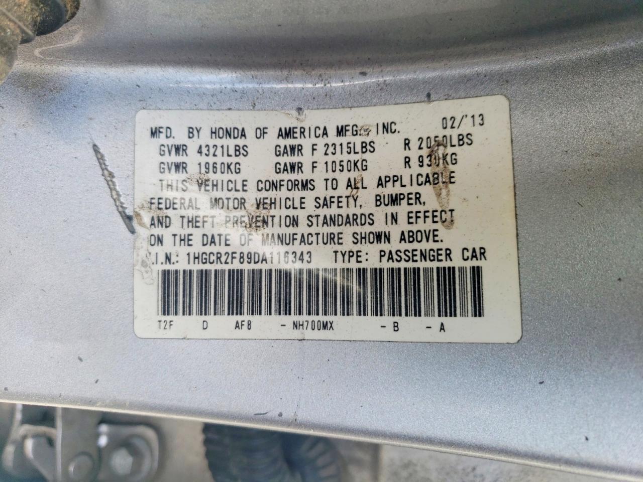 Honda Accord Exl