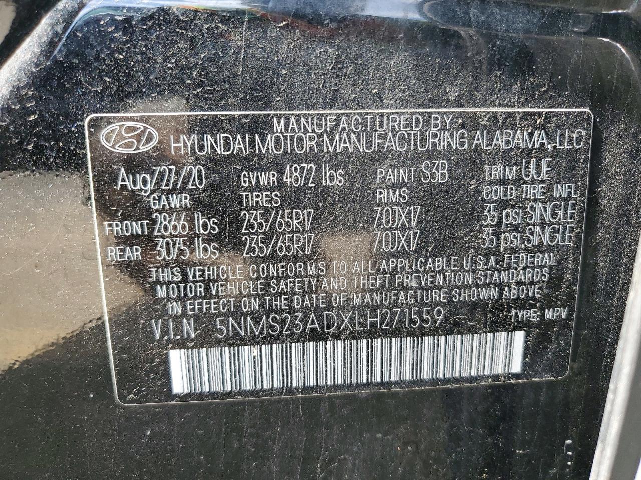 Hyundai SANTA FE Se