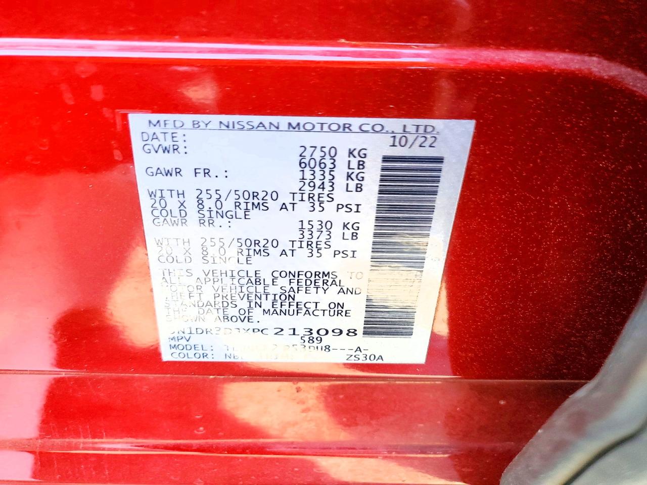 Nissan Pathfinder Platinum
