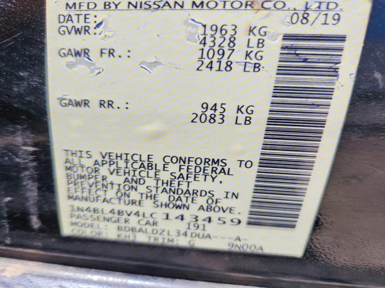 Nissan Altima S