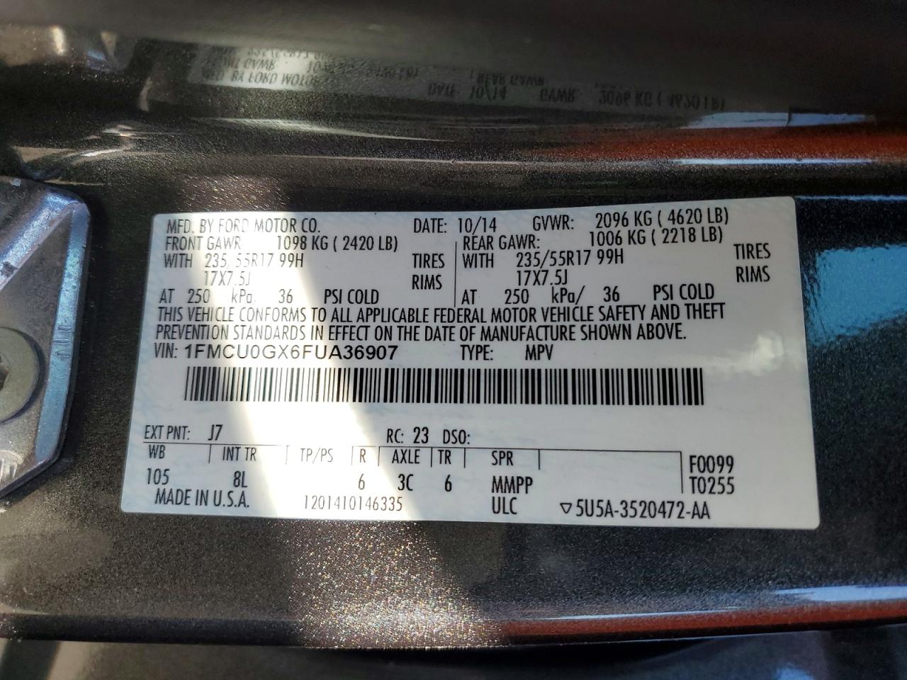 Ford Escape Se