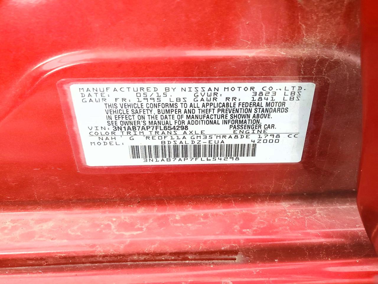 Nissan Sentra Sv