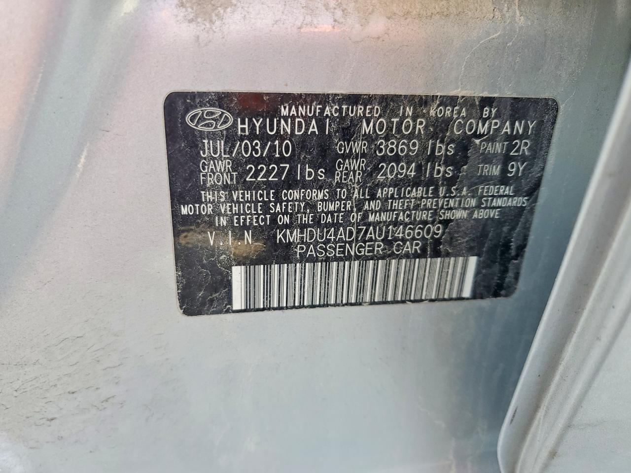 Hyundai ELANTRA Gls