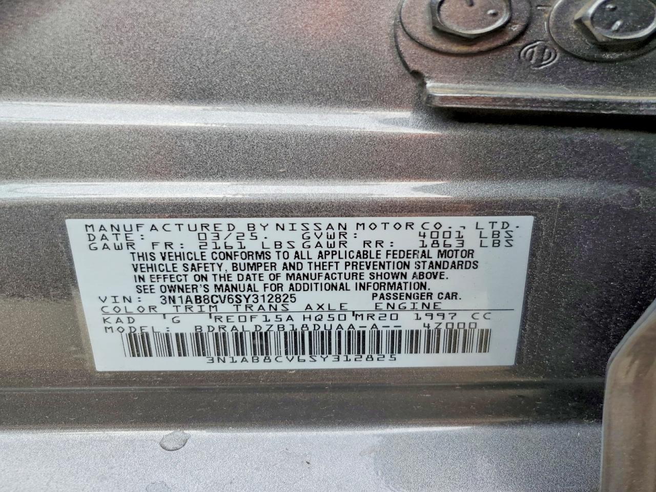 Nissan Sentra Sv