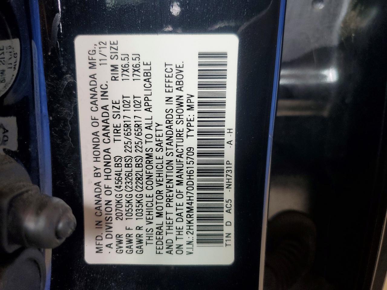 Honda Crv Exl