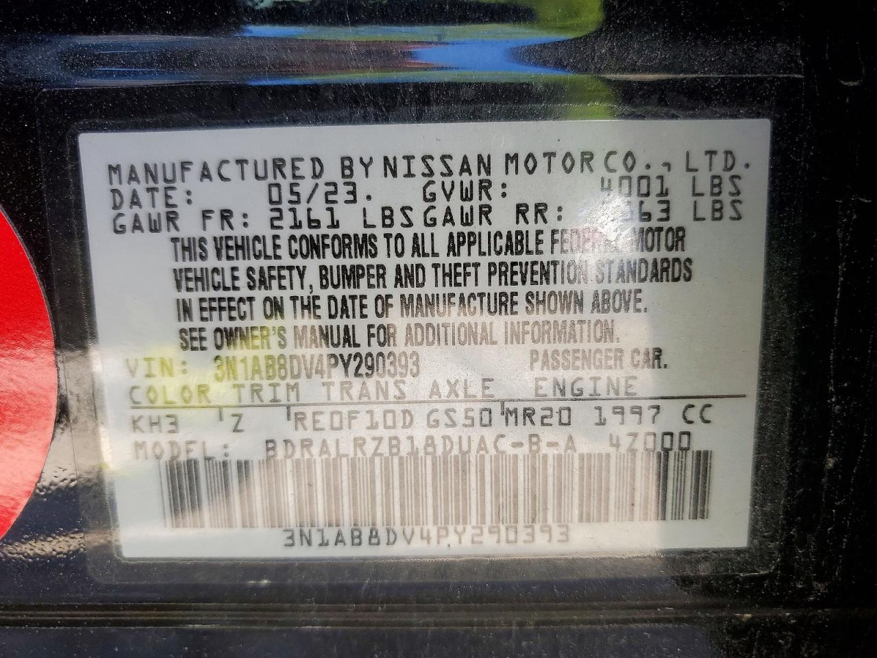 Nissan Sentra Sr