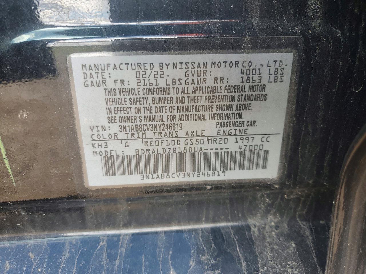 Nissan Sentra Sv