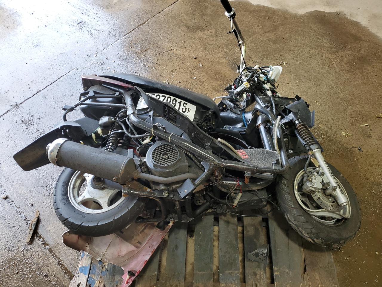 Salvage Wildwood Motorcycle Image