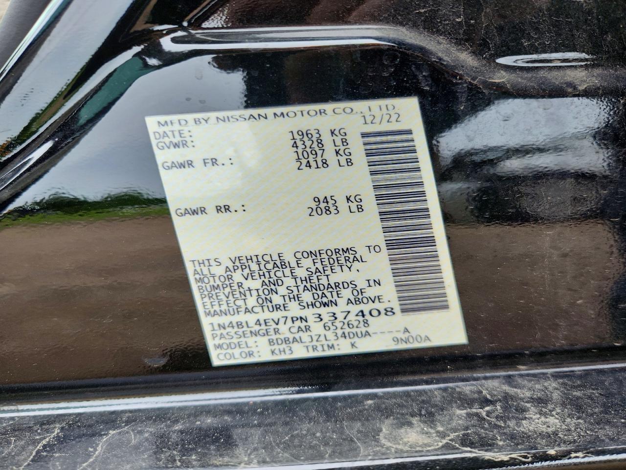 Nissan Altima Sl