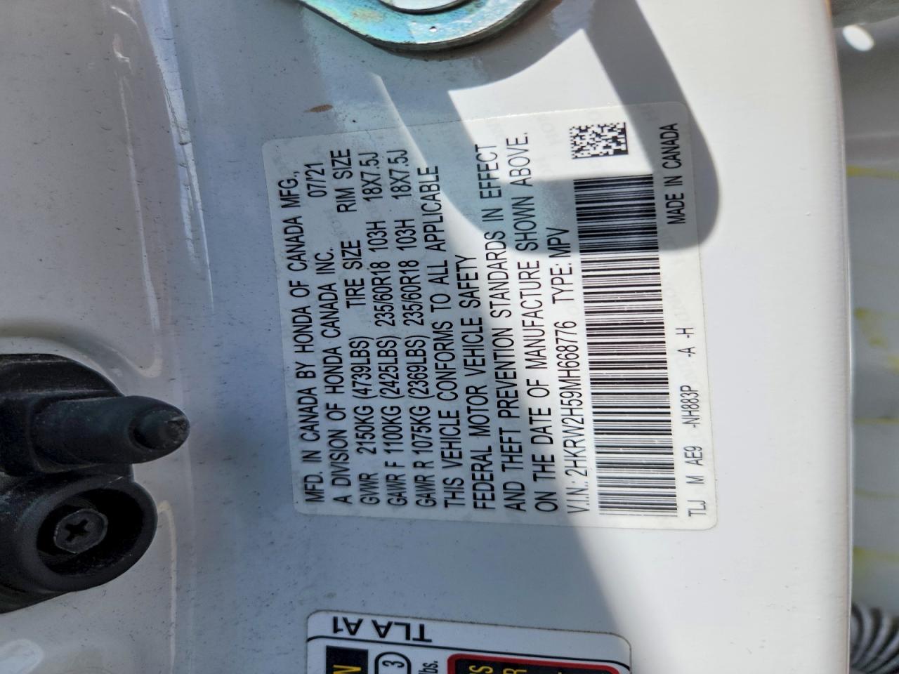 Honda Crv Ex