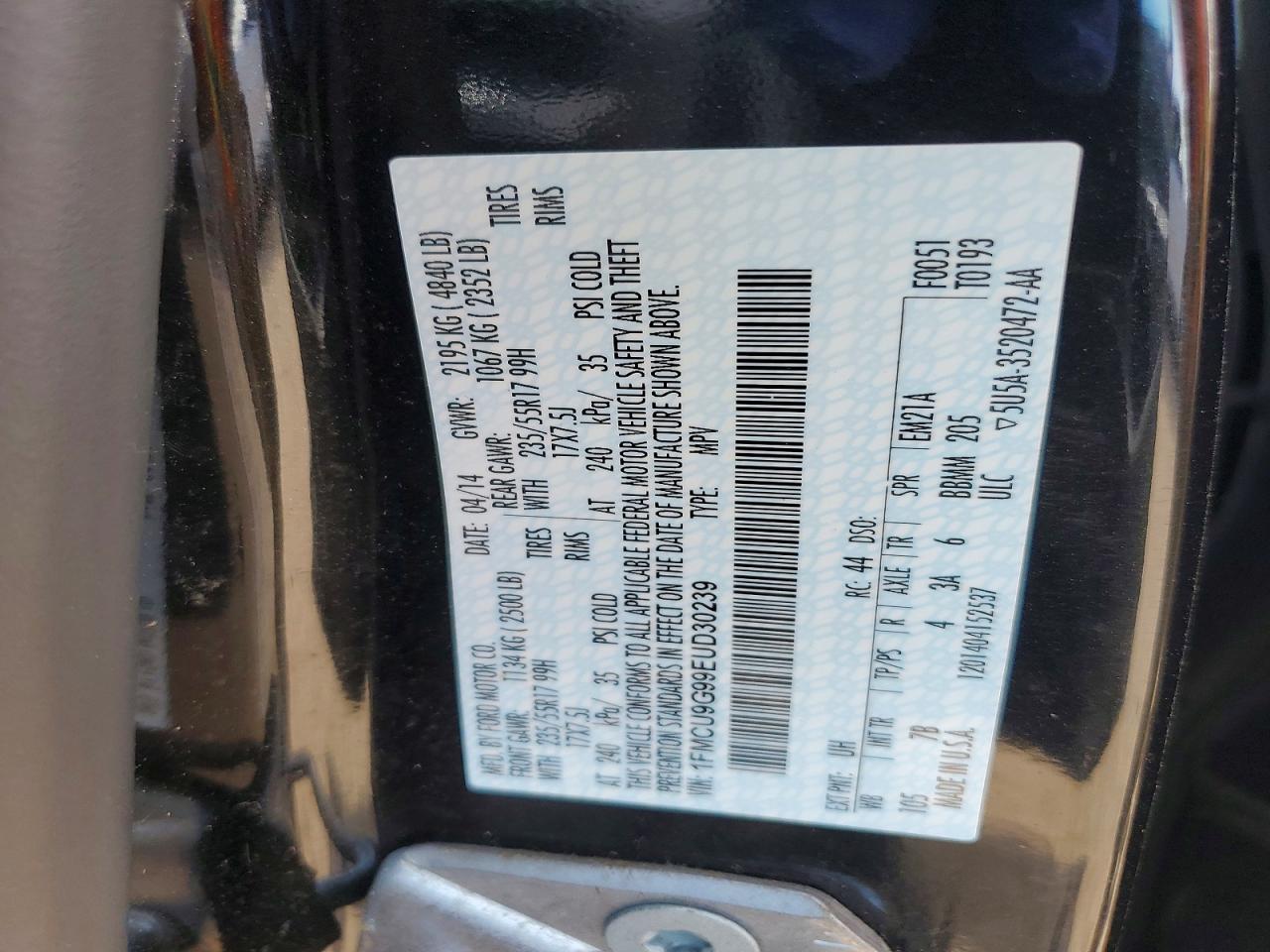 Ford Escape Se