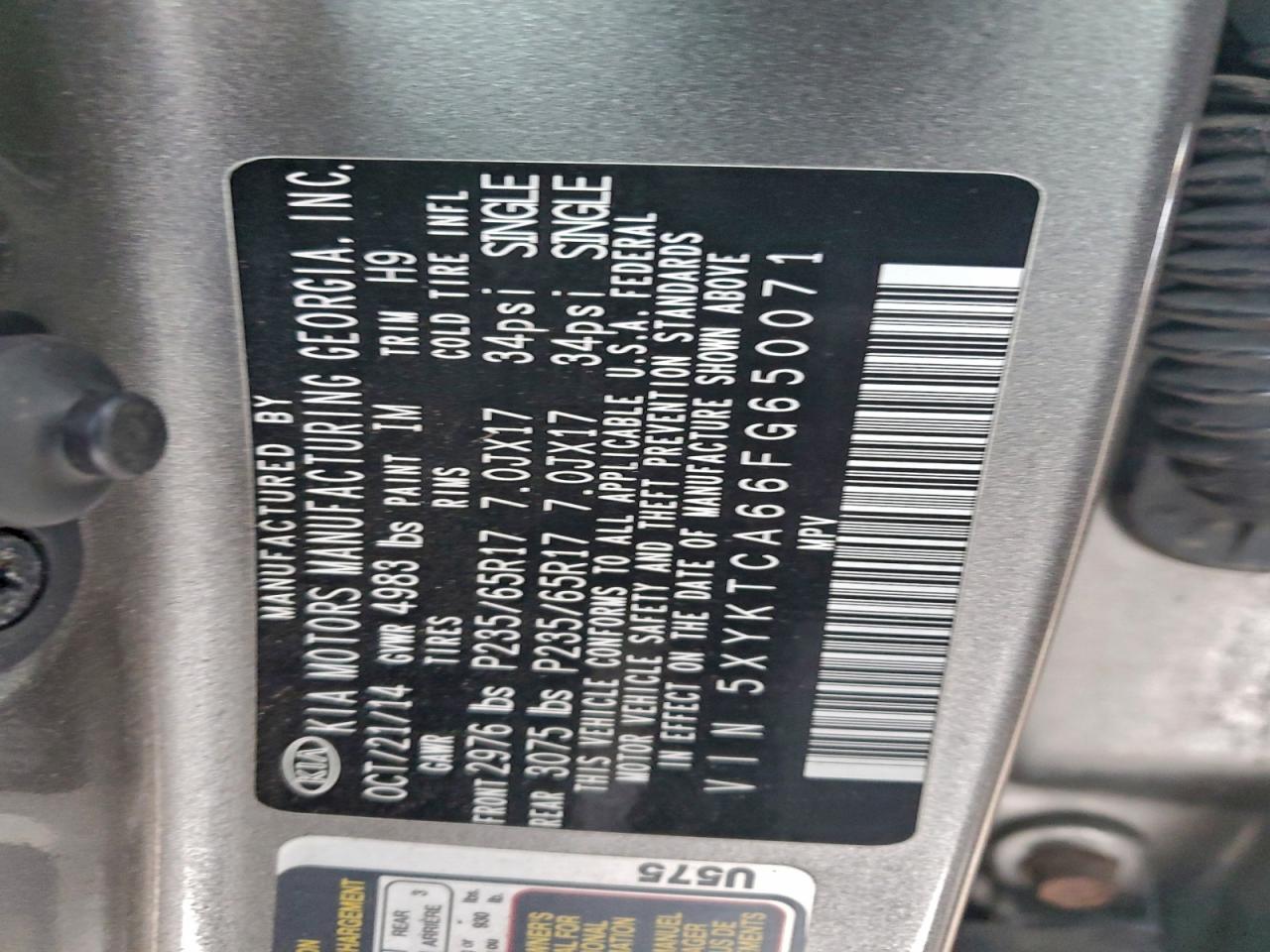 Kia Sorento Lx