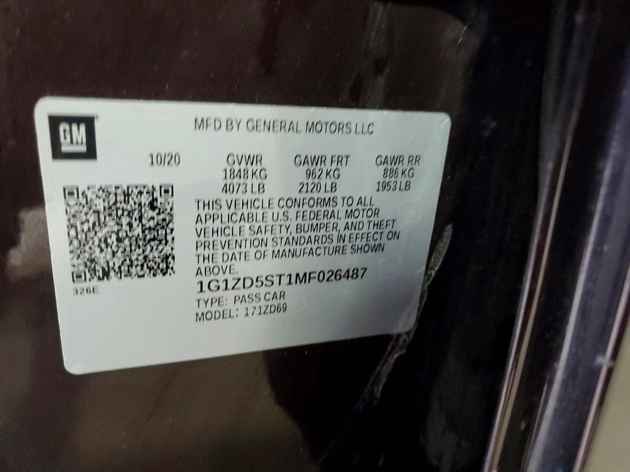 Chevrolet Malibu Lt