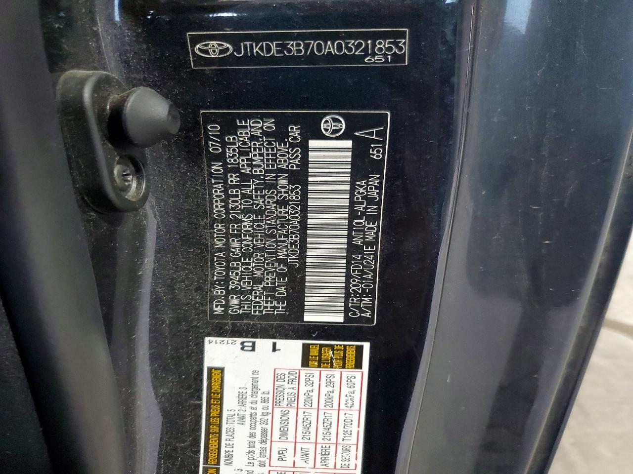 Scion TC Base