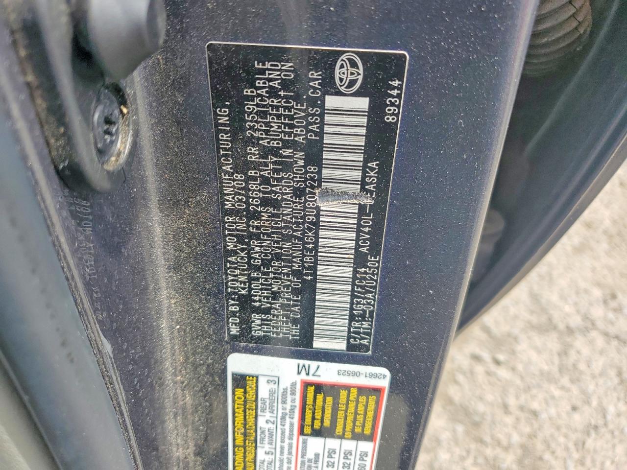 Toyota Camry Se