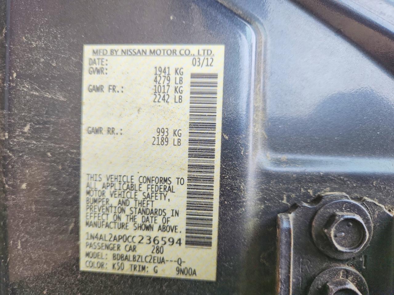 Nissan Altima 2.5