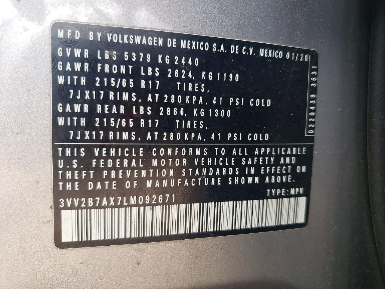 Volkswagen Tiguan Se