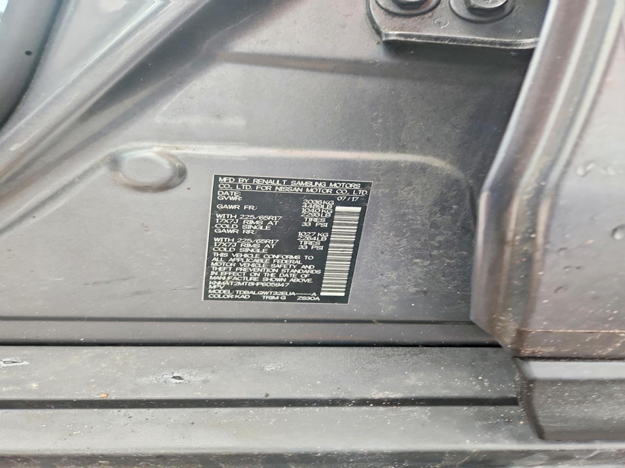 Nissan Rogue Sv