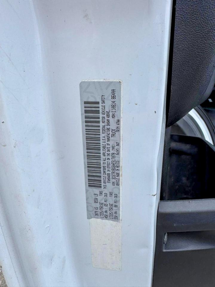 Ram Promaster 1500 High