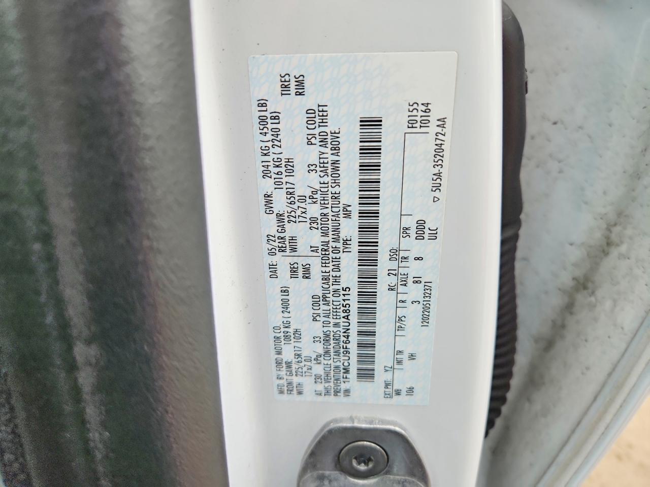 Ford Escape S