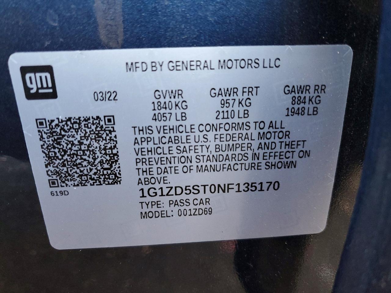 Chevrolet Malibu Lt