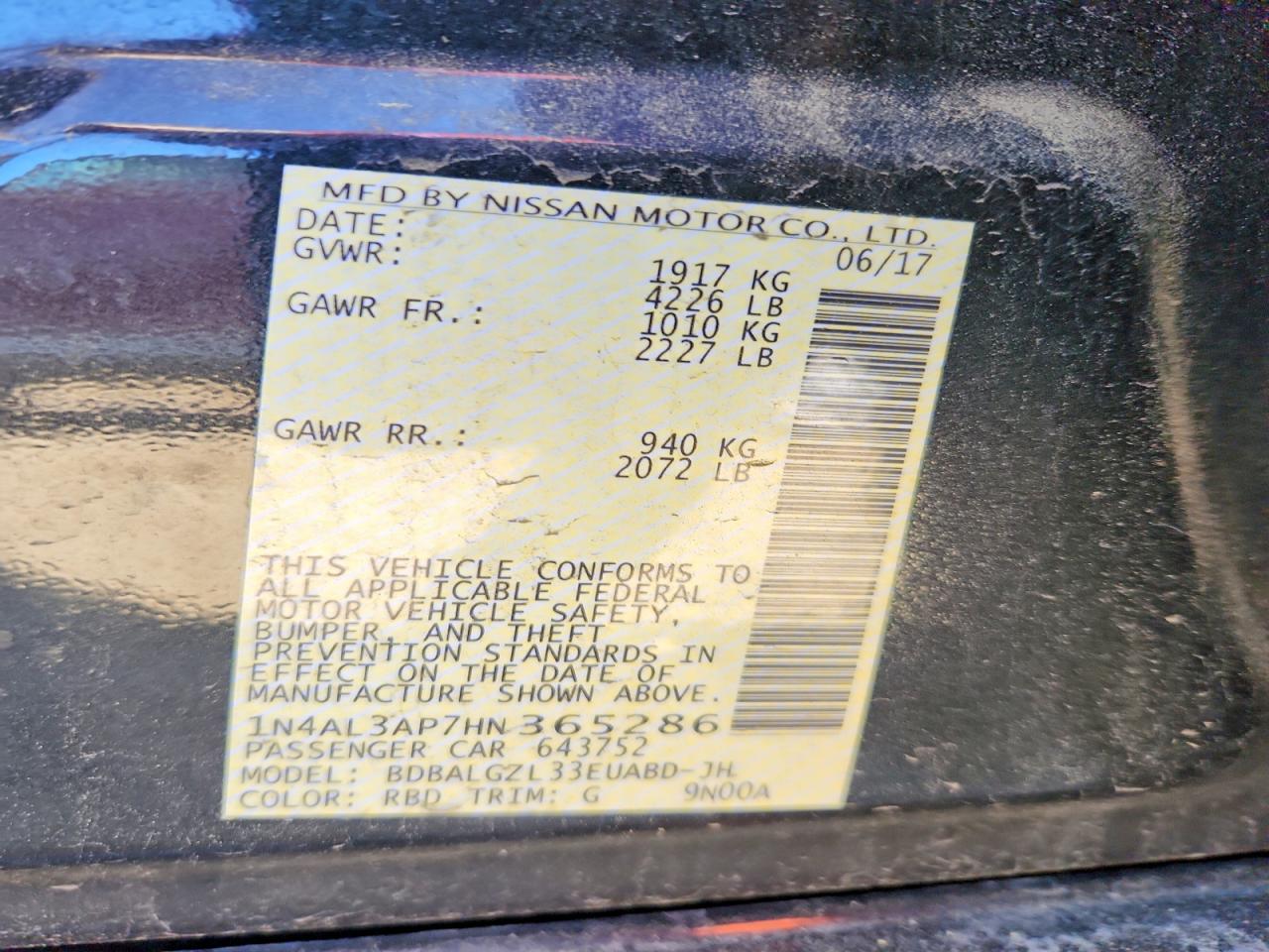 Nissan Altima 2.5 S