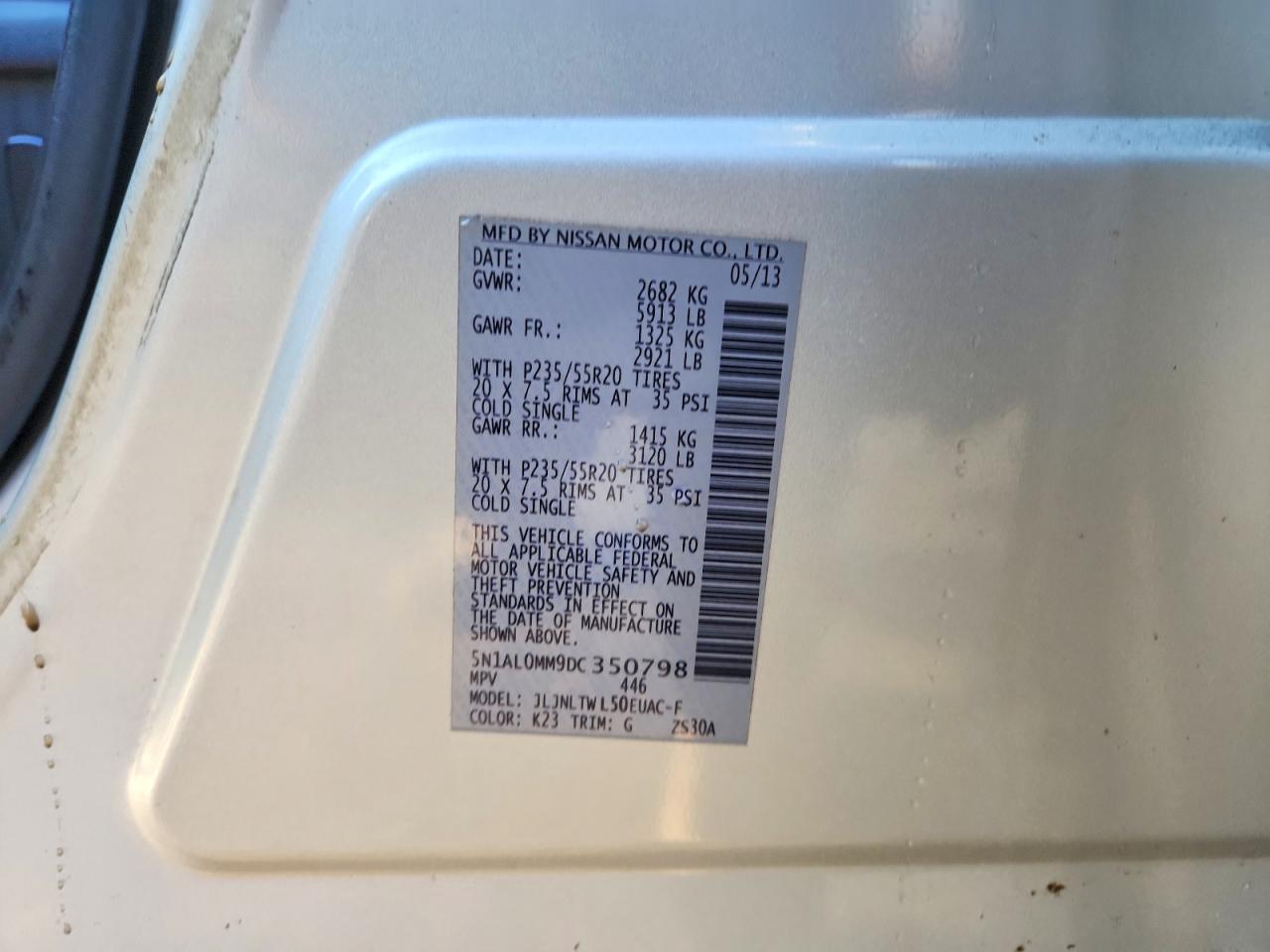 INFINITI JX35 Base