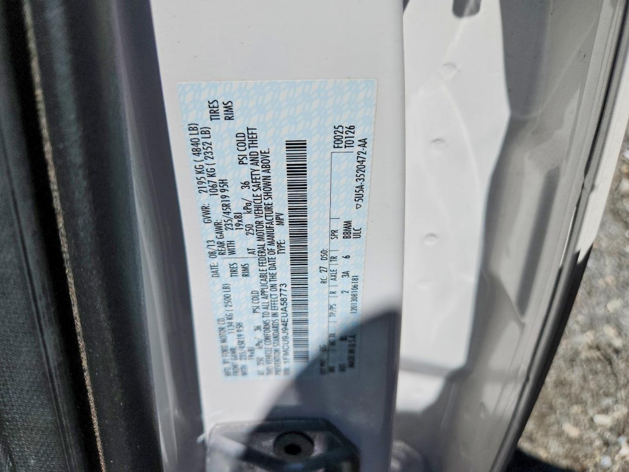 Ford Escape Titanium