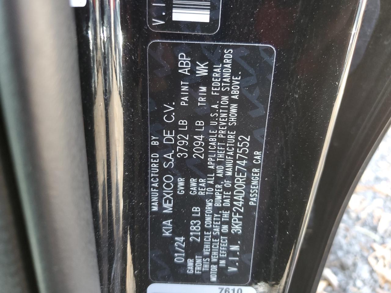 Kia Forte Lx