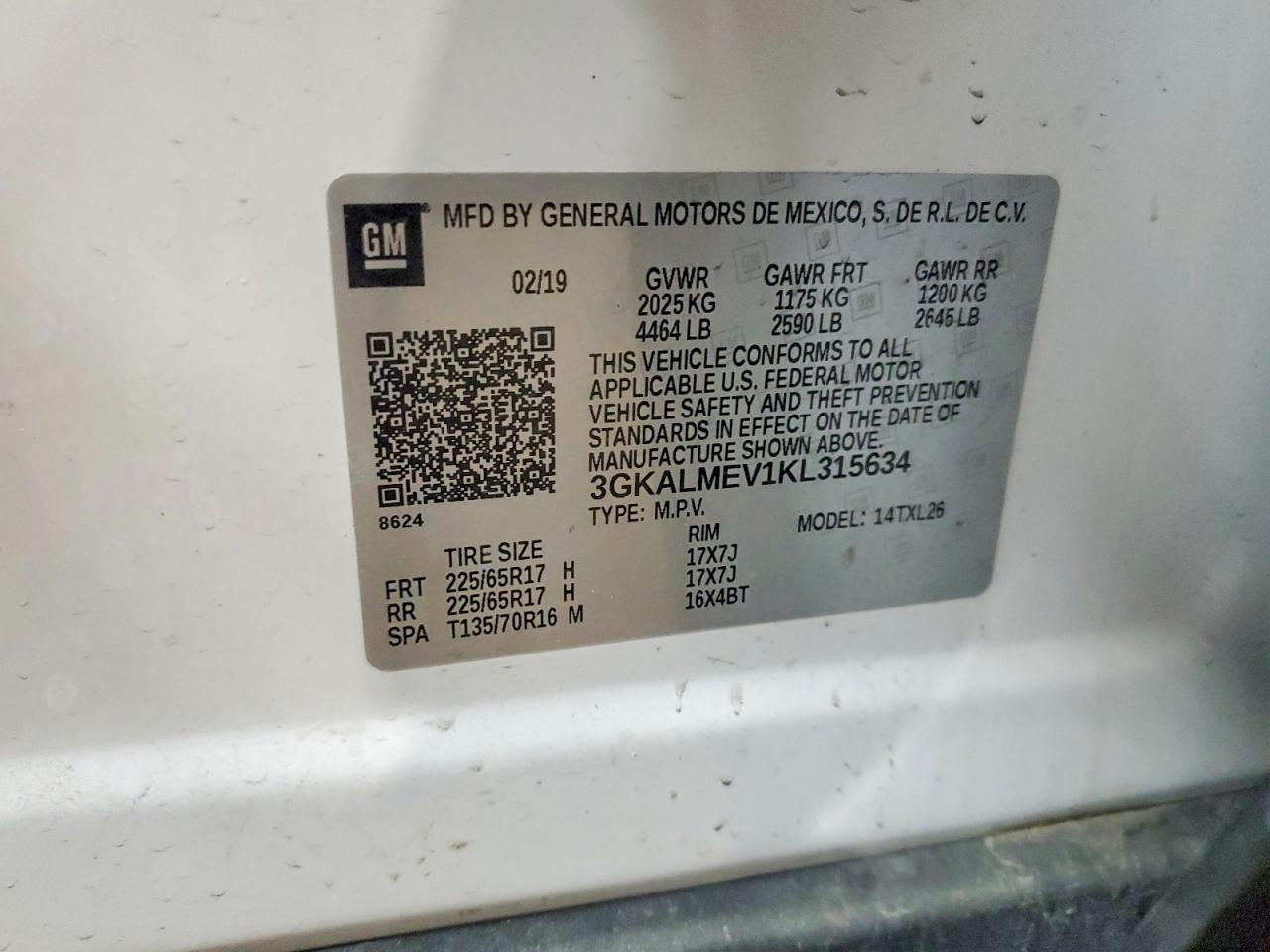 GMC Terrain Sle