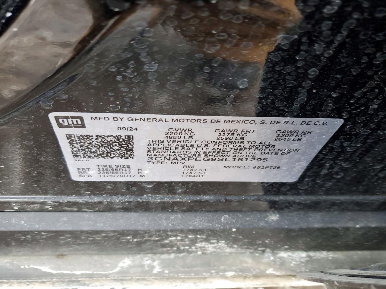 Chevrolet Equinox Lt