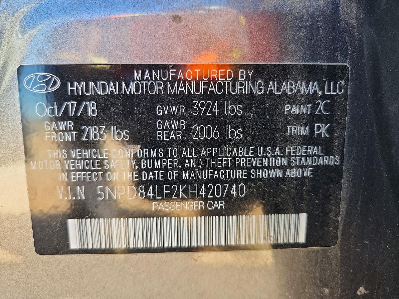 Hyundai ELANTRA Sel