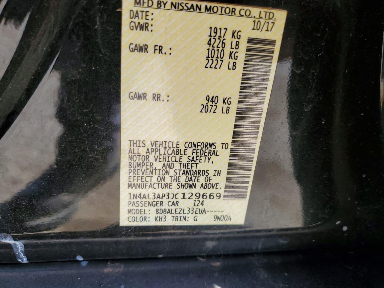 Nissan Altima 2.5 S