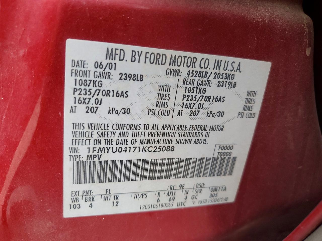 Ford Escape Xlt