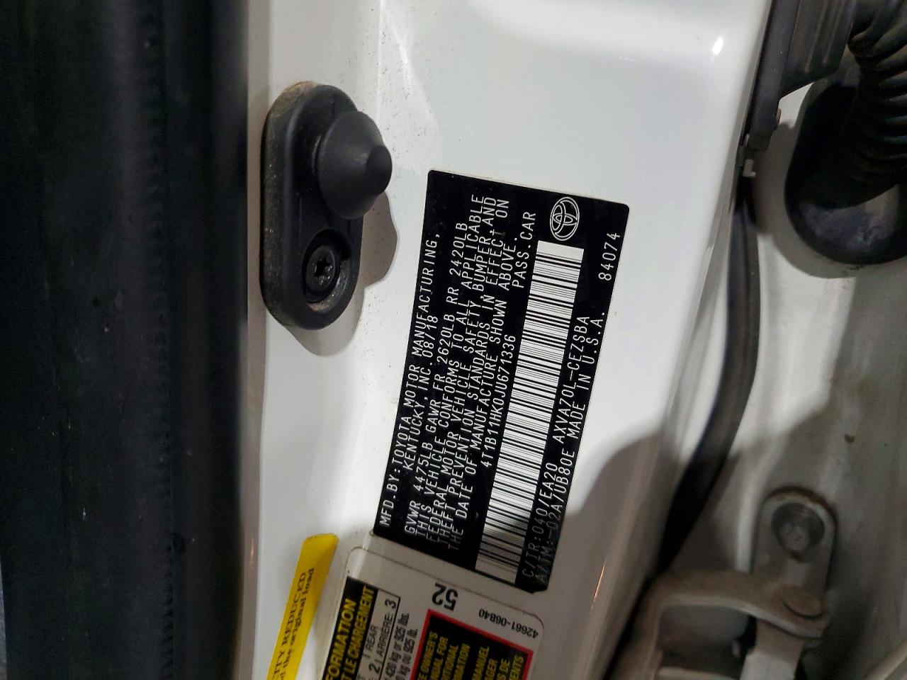 Toyota Camry Se