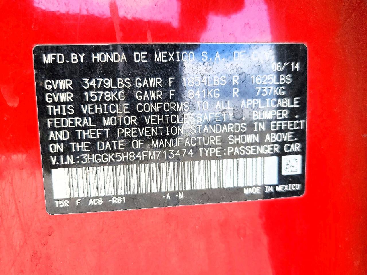 Honda Fit Ex